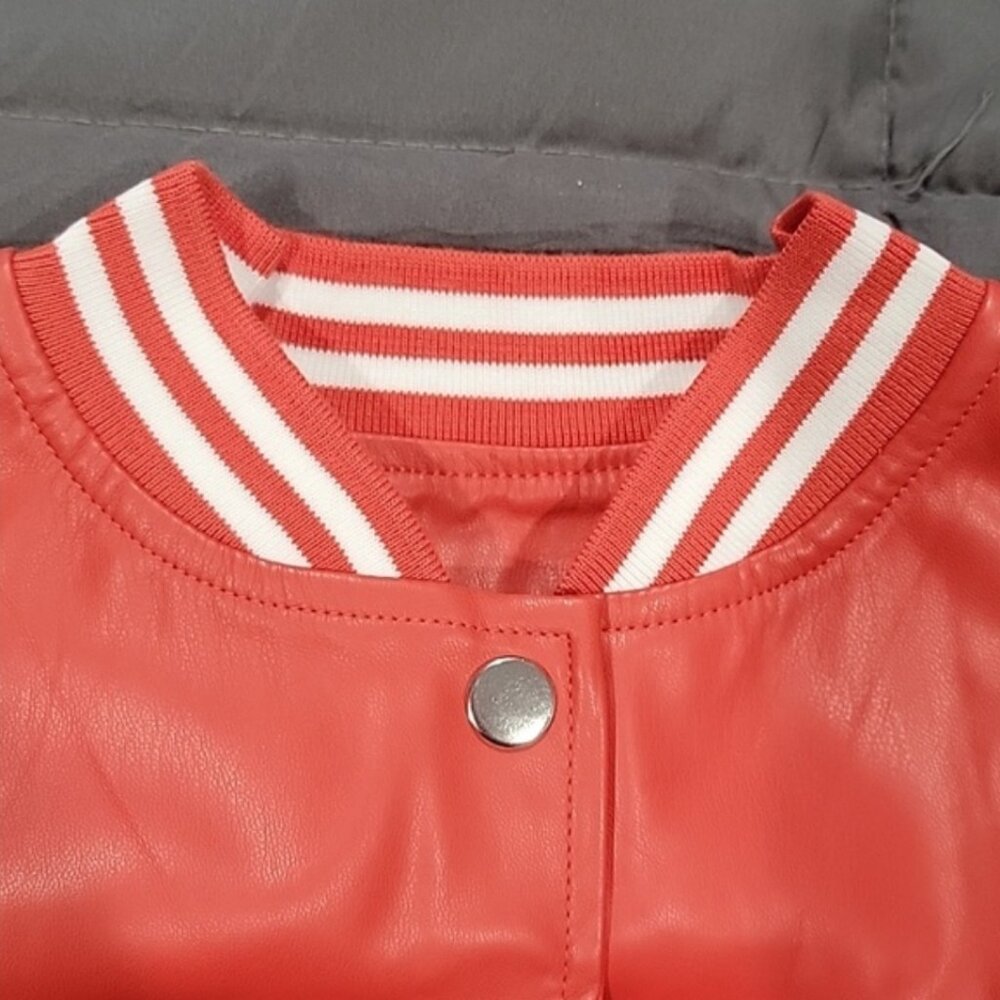 Crop Bomber Jacket - Picture 4 of 8